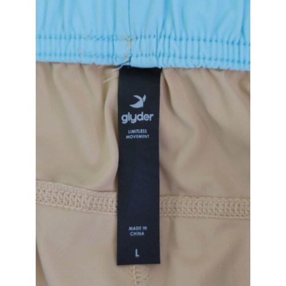 Glyder Court Athletic Short 7.5" Tan Color Men's Size L (34) - Picture 7 of 12